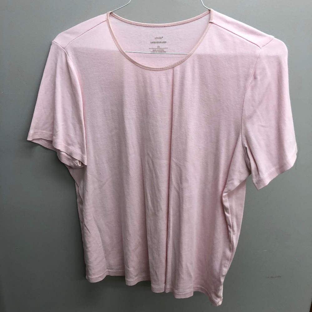 CJ Banks Basic Short Sleeve Tee